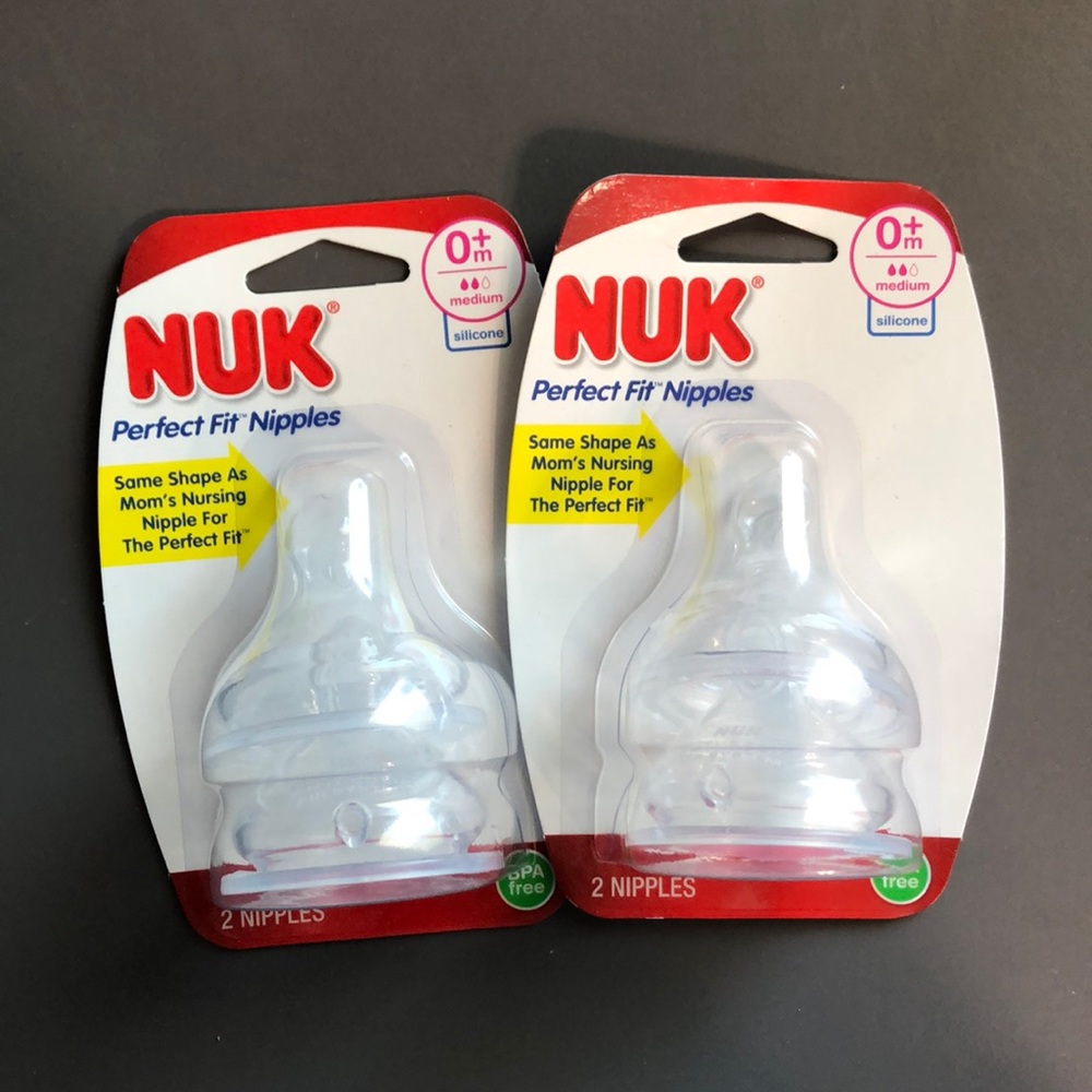 NUK Perfect Fit Bottle Nipples